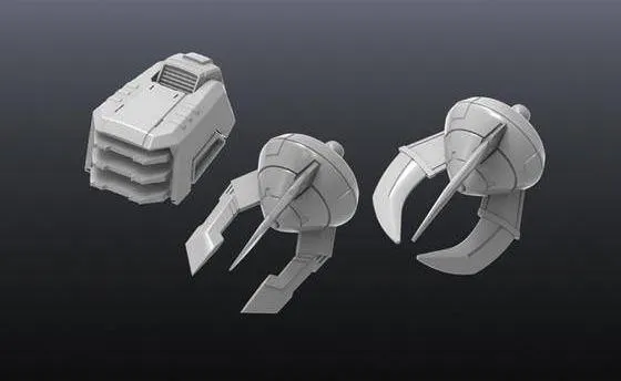 GUNDAM - Builders Parts HD 1/144 MS Ground 01 - Model Kit